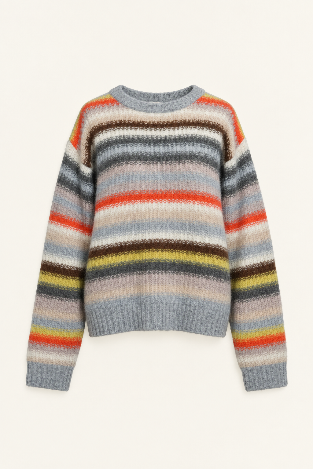 M Missoni Alpaca Blend Striped Knit