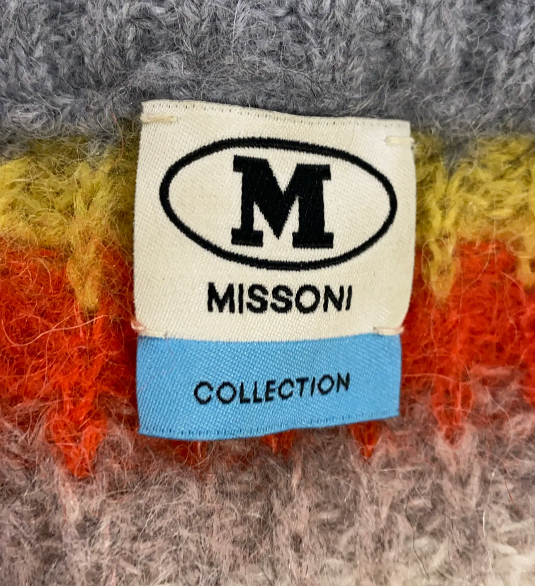 M Missoni Alpaca Blend Striped Knit